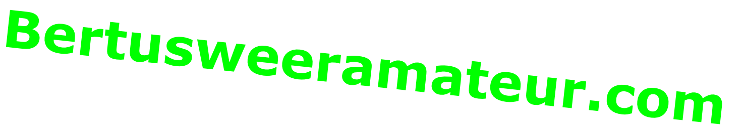 Bertusweeramateur.com